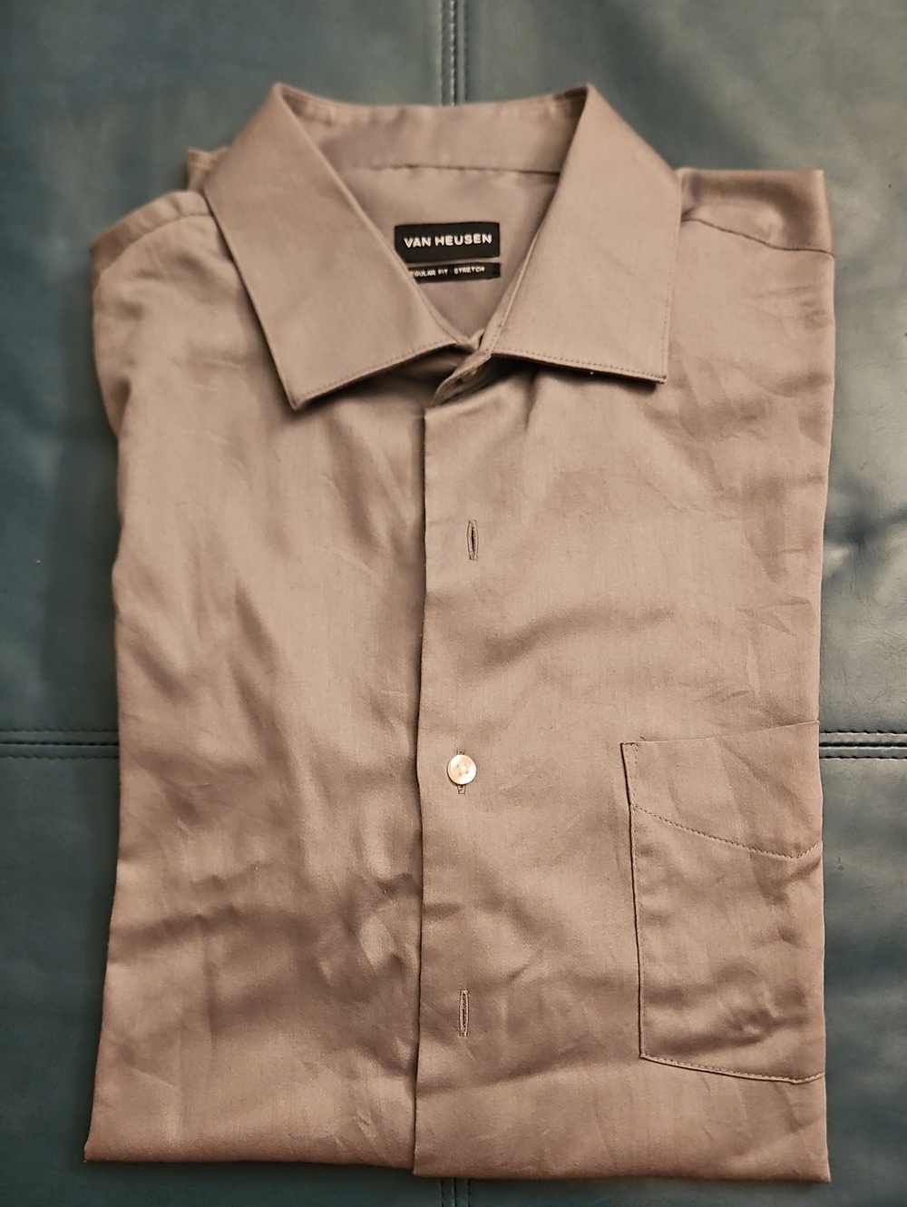 Van Heusen Men’s Dress Shirt - Gray